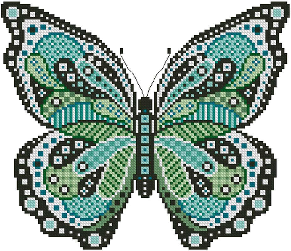 Colorful Butterflies Meadow